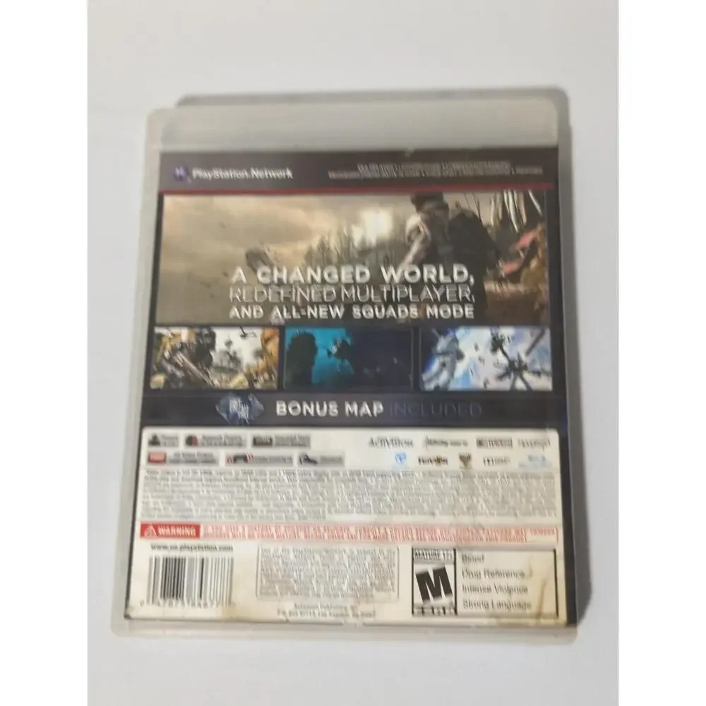 Call of Duty:‎ Ghosts - PS3 Sony PlayStation 3 Complete + Insert CIB Tested